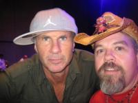 Salami and Chad Smith at Phoenix Az Chic>|enfoot show. 09-23-09