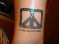 My Chickenfoot tattoo