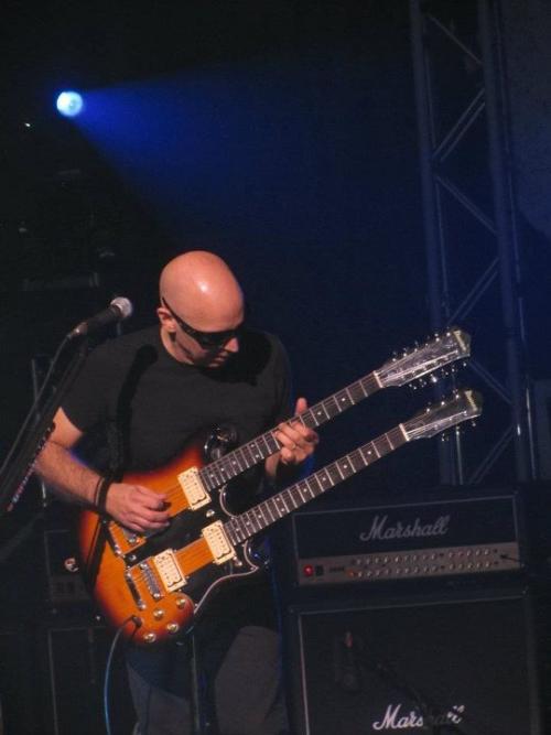 Satch Double Neck... Warfield Nov 1, 2011