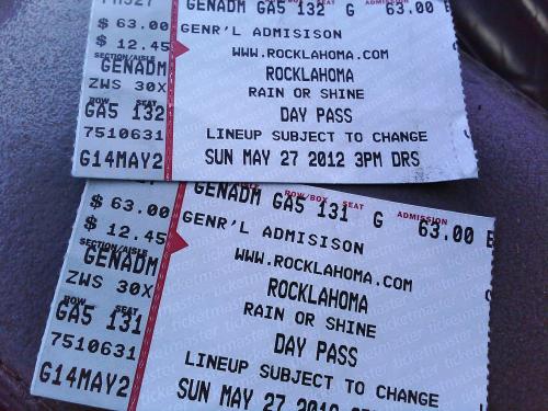 TWO TICKETS TO ROCK-N-ROLL HEAVEN