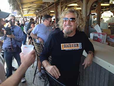 Sammy at his Beach Bar and Grill Atlantic City